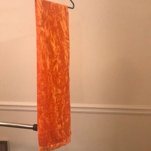 Orange head wrap/scarf